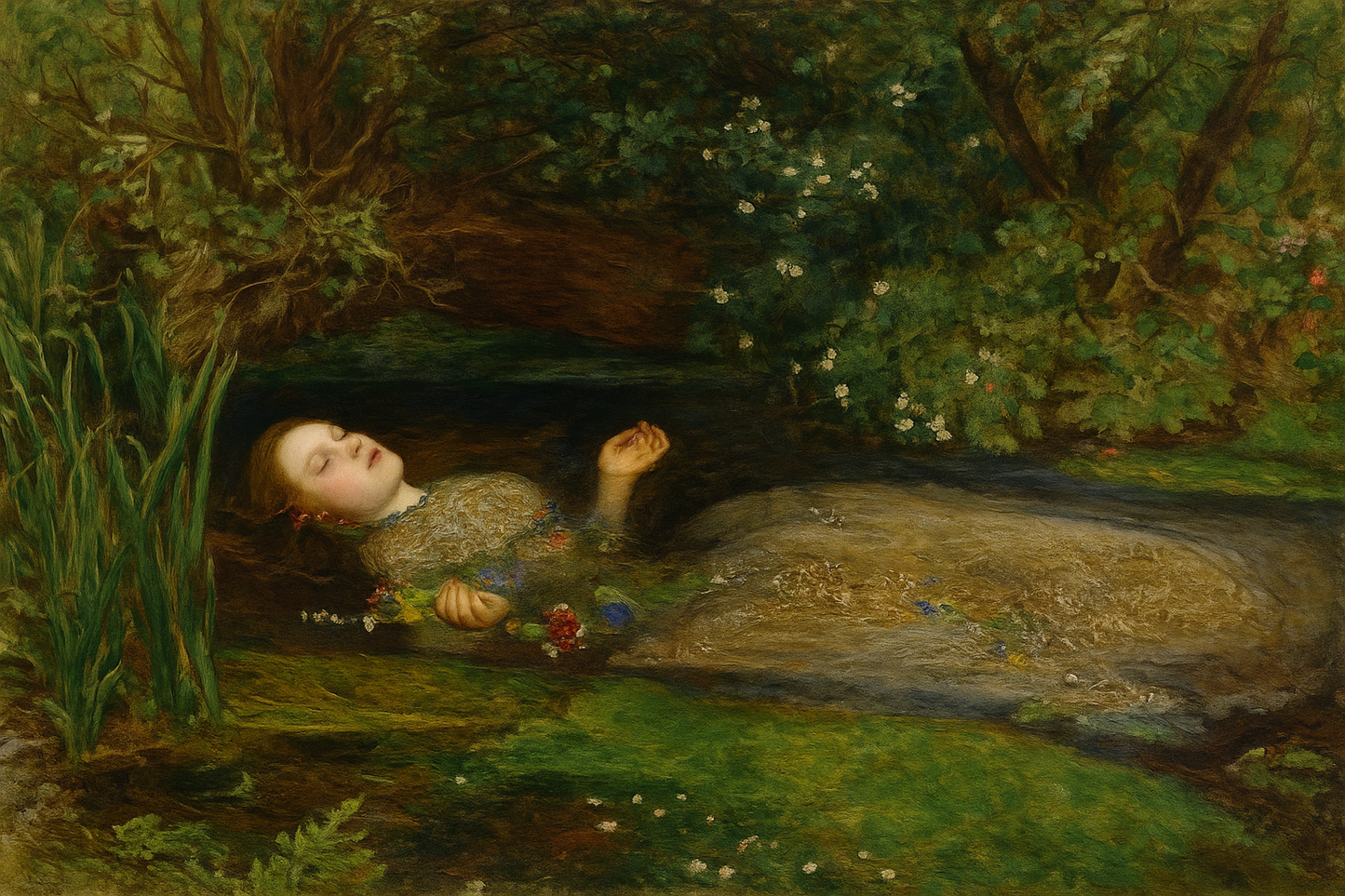 Ophelia – Classic Oil Painting Reproduction